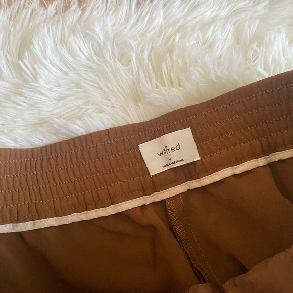 Aritzia Wilfred Alanya Pant in Rich Chesnut - Picture 7 of 10